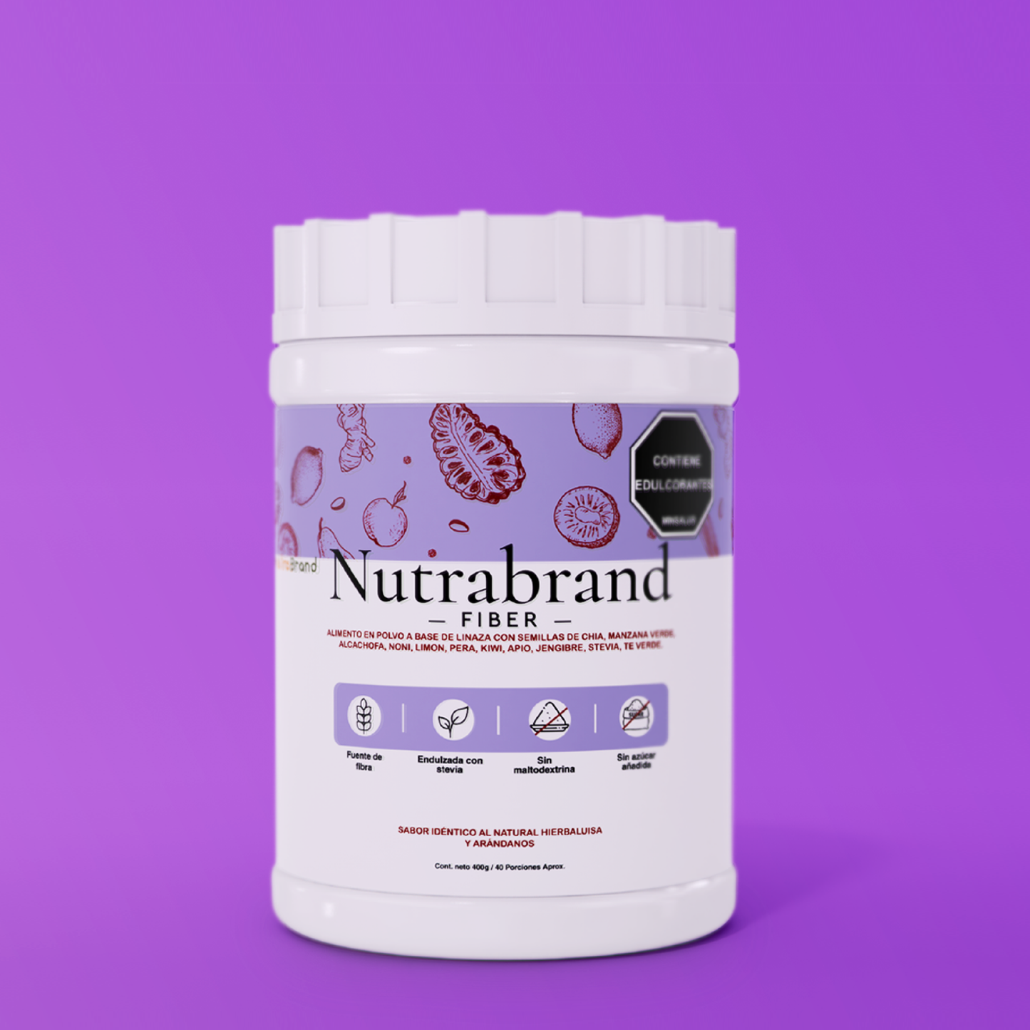 Fibra dietaria de origen natural