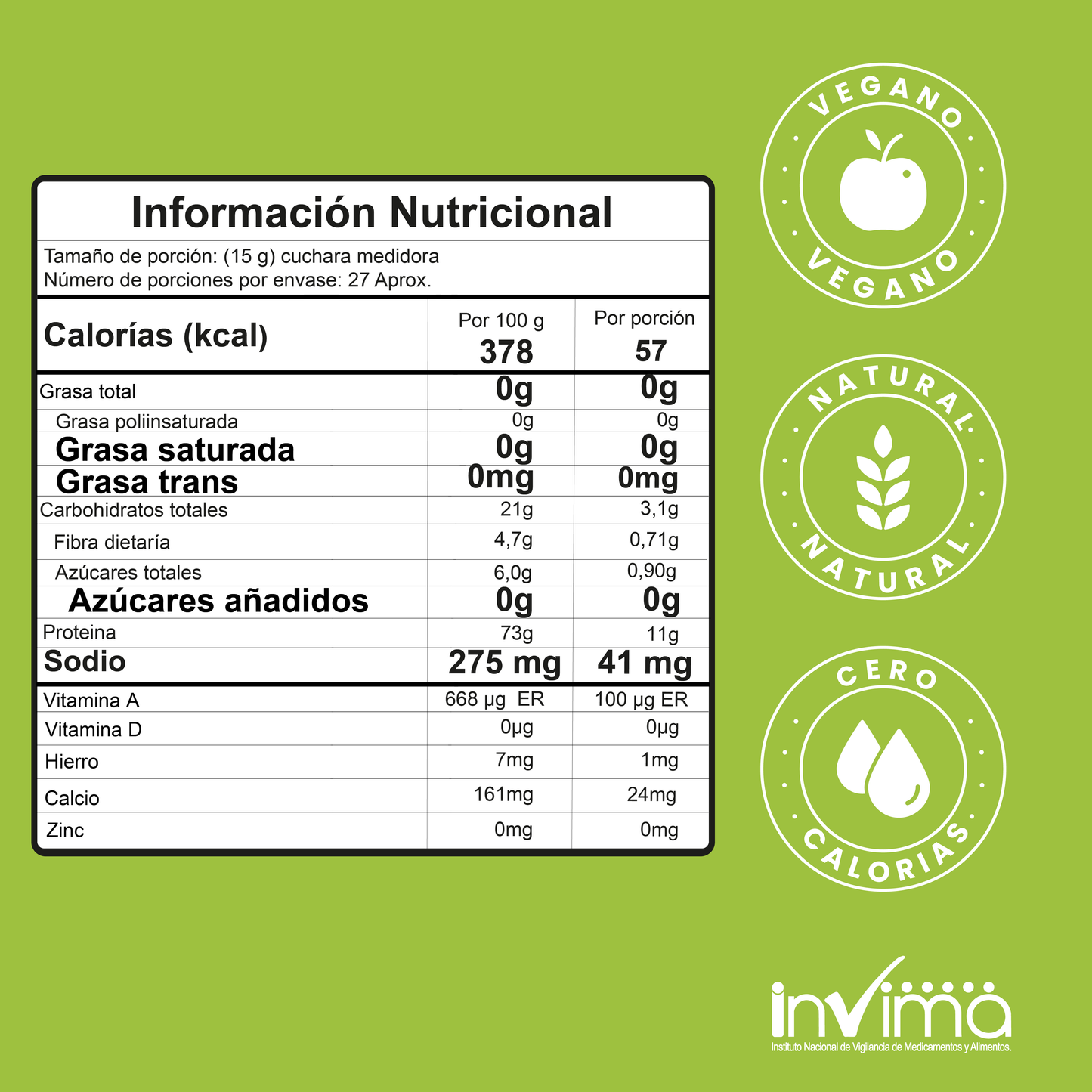 Batido de frutos Verdes paga 3 lleva 4