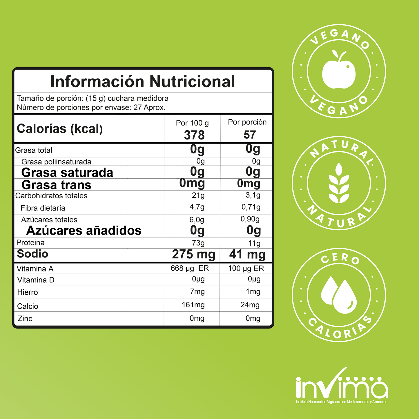 Veggie Mix – Batido de frutos Verdes
