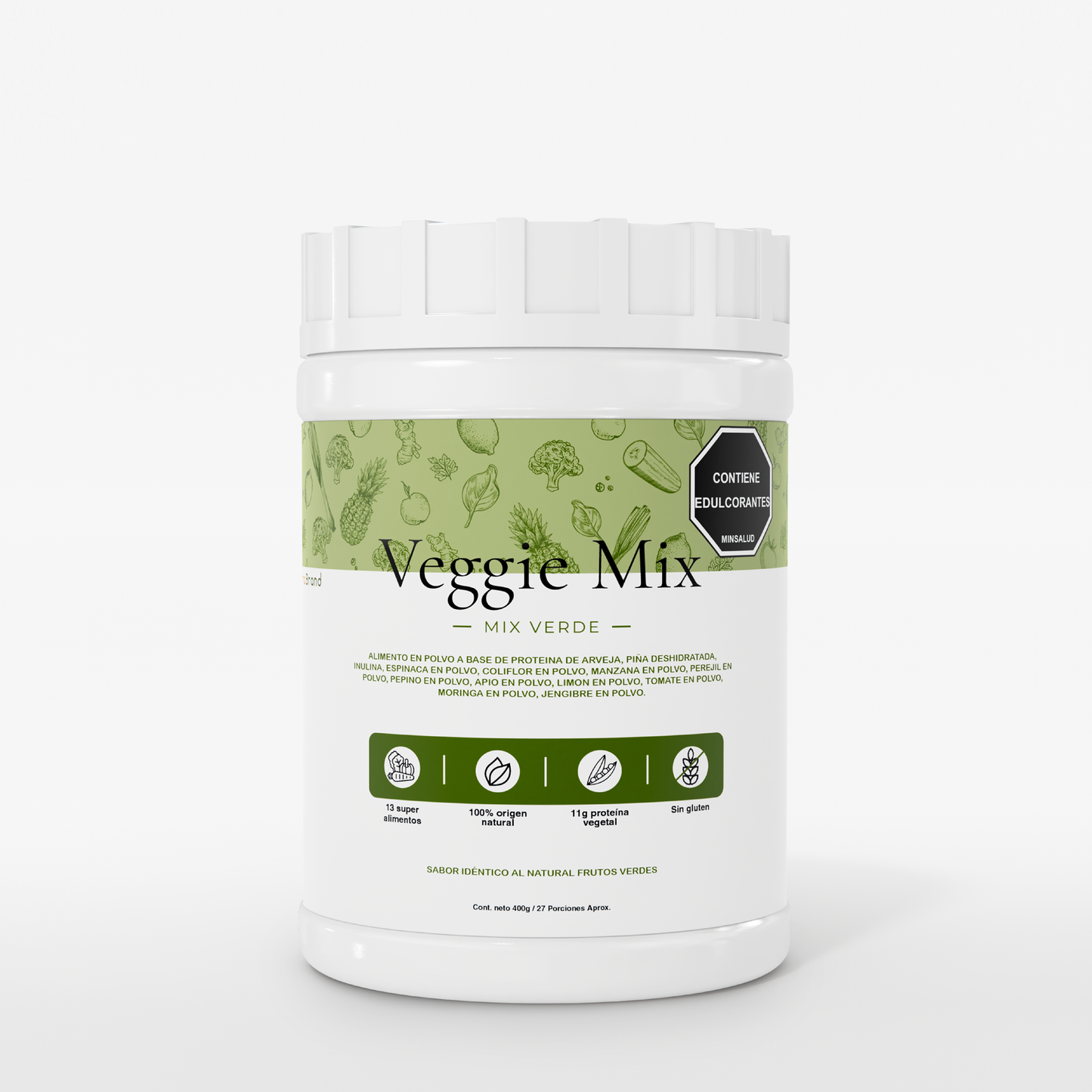 Veggie Mix – Batido de frutos Verdes
