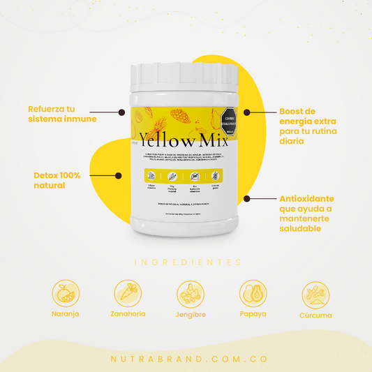 Batido de frutos amarillos Yellow Mix