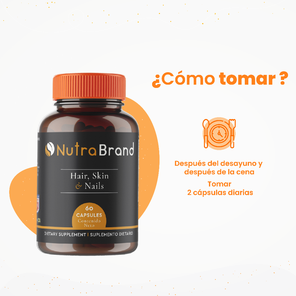 Modo de uso HSN: tomar 2 cápsulas al día  después del desayuno y después de la cena.