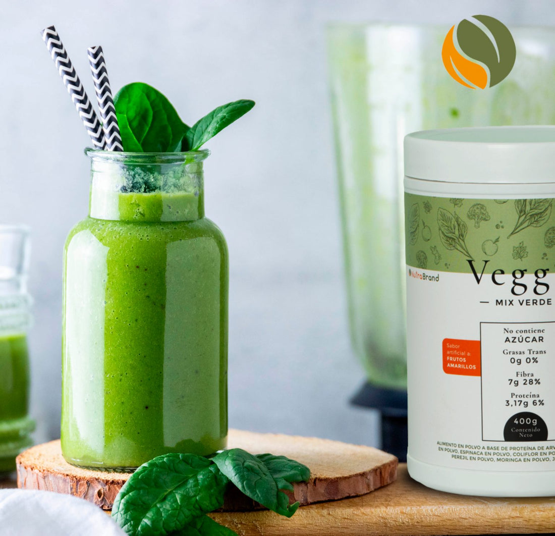 Aprovecha las propiedades del jugo verde con Veggie Mix