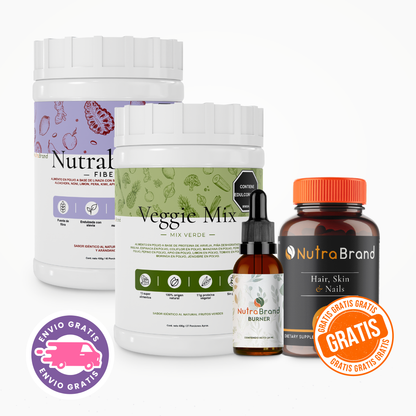 Combo Slim (Jugo verde + Fibra + Drenador + HSN)