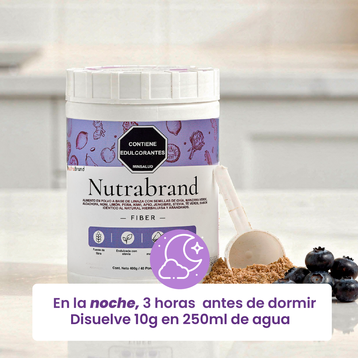 Fibra Natural en polvo