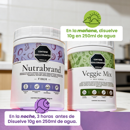 Combo Slim (Jugo verde + Fibra + Drenador + HSN)