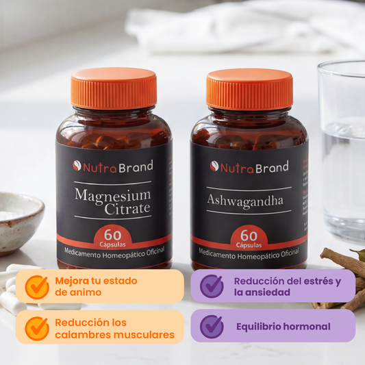 COMBO EQU1LBR1UM- Citrato de Magnesio + Ashwagandha