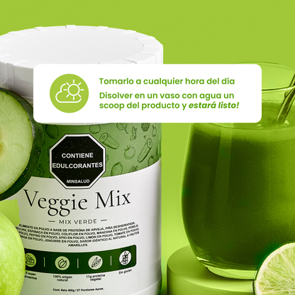 Veggie Mix – Batido de frutos Verdes