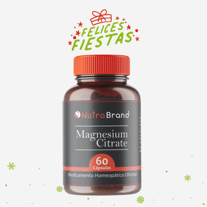 Citrato de Magnesio – Homeopático oficinal en cápsulas