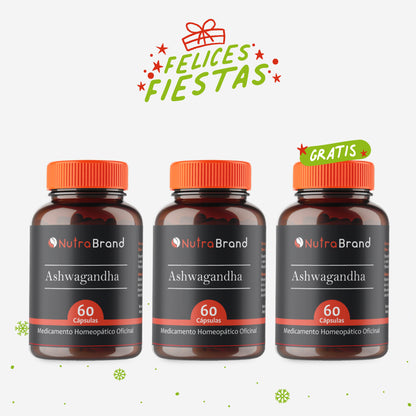 Promo Ashwagandha 2x3 - Medicamento Homeopático Oficinal