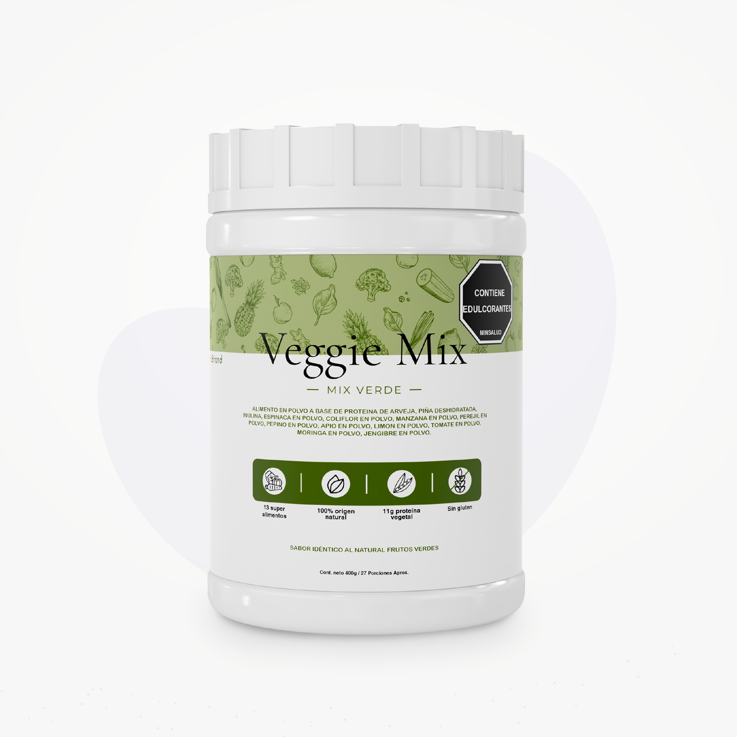 Batido de frutos verdes en polvo - Nutrabrand