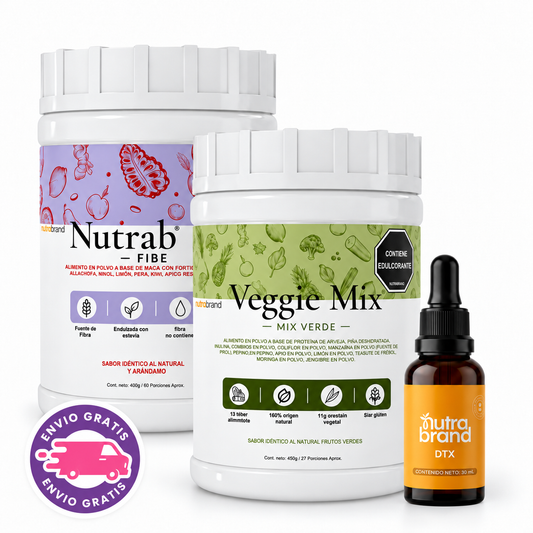 Combo Slim (Jugo verde + Fibra + Drenador )