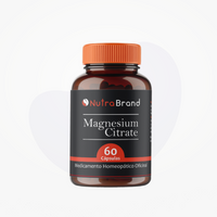 Citrato de magnesio en cápsulas de NutraBrand, mineral funcional