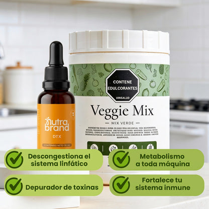 Combo Detox (Jugo verde + Drenador Linfático)