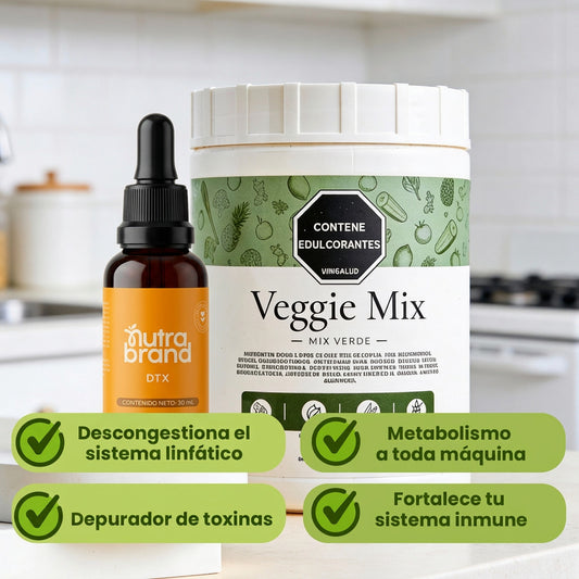 Combo Detox (Jugo verde + Drenador Linfático)