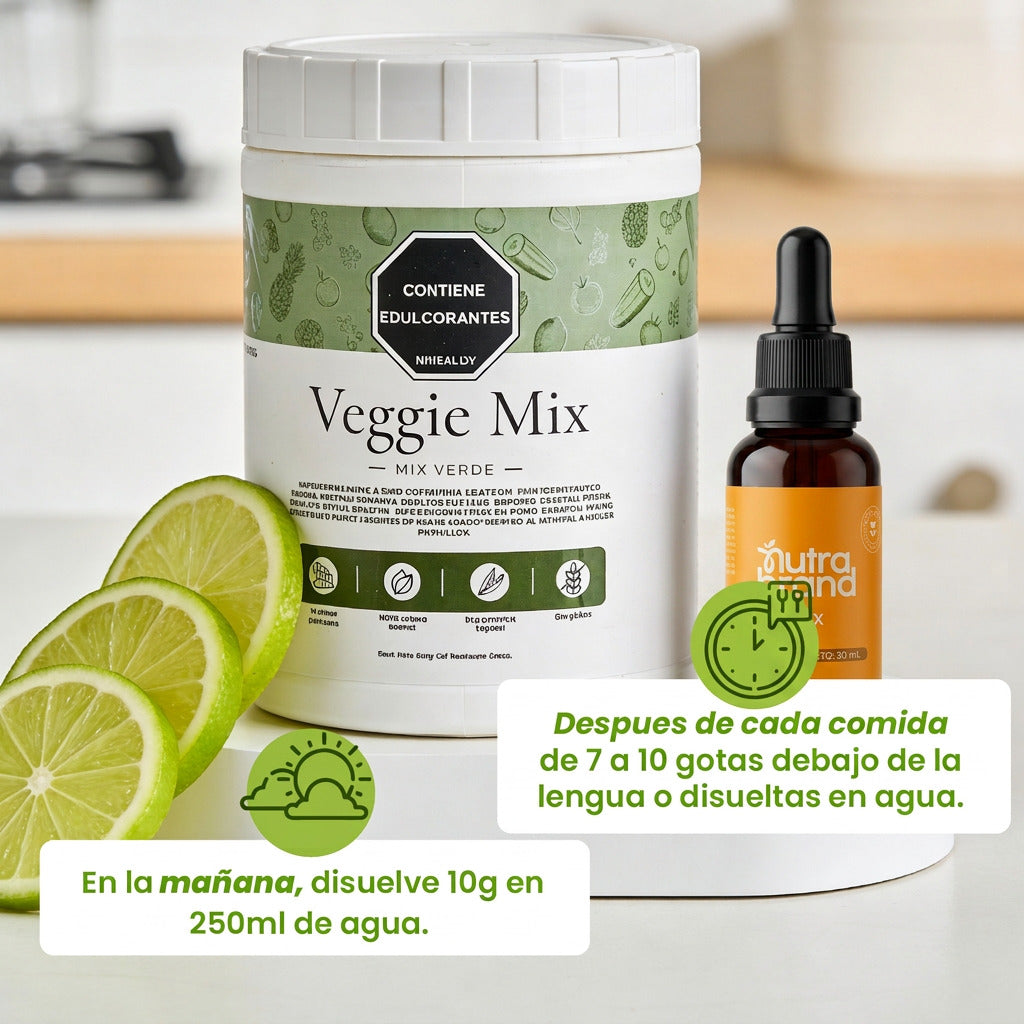 Combo Detox (Jugo verde + Drenador Linfático)