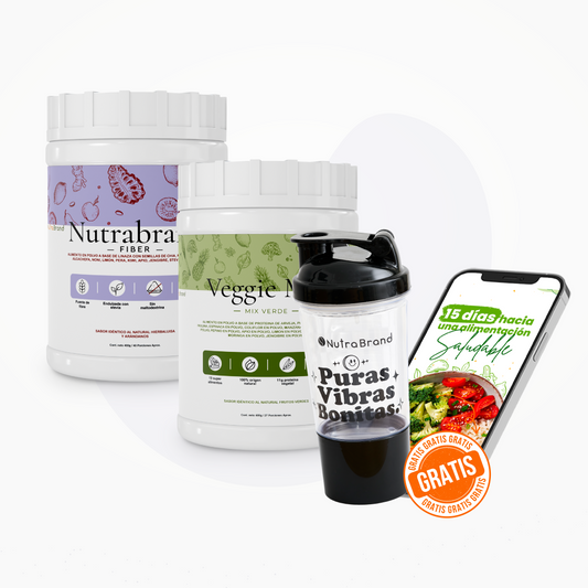 Slim Pack Nutrabrand: batido verde y fibra digestiva